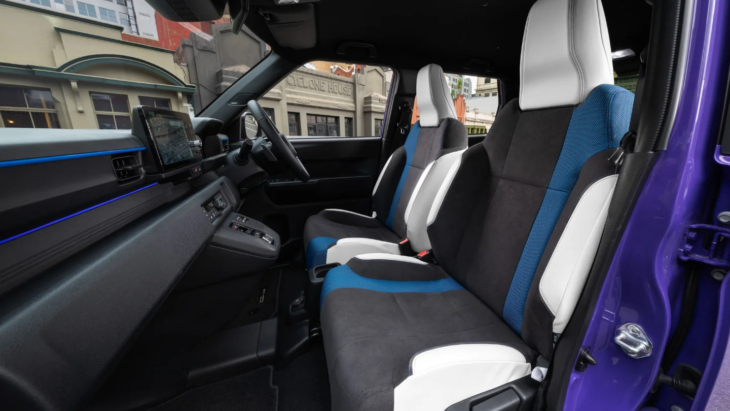 2026 Honda Super 0ne EV interior cockpit front seats