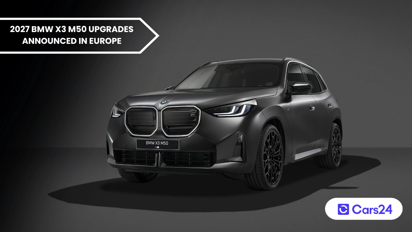 2027 BMW X3 M50 gets power boost in range-wide refresh banner