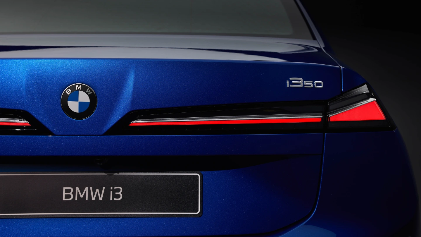 2027 BMW i3 electric sedan exterior rear details
