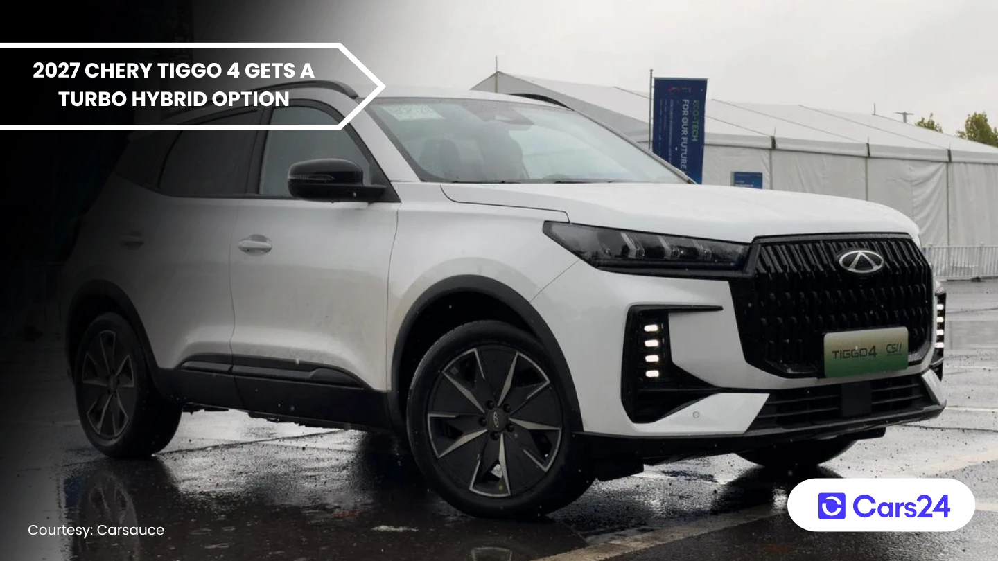 2027 Chery Tiggo 4 Hybrid adds a new 165kW turbo option banner