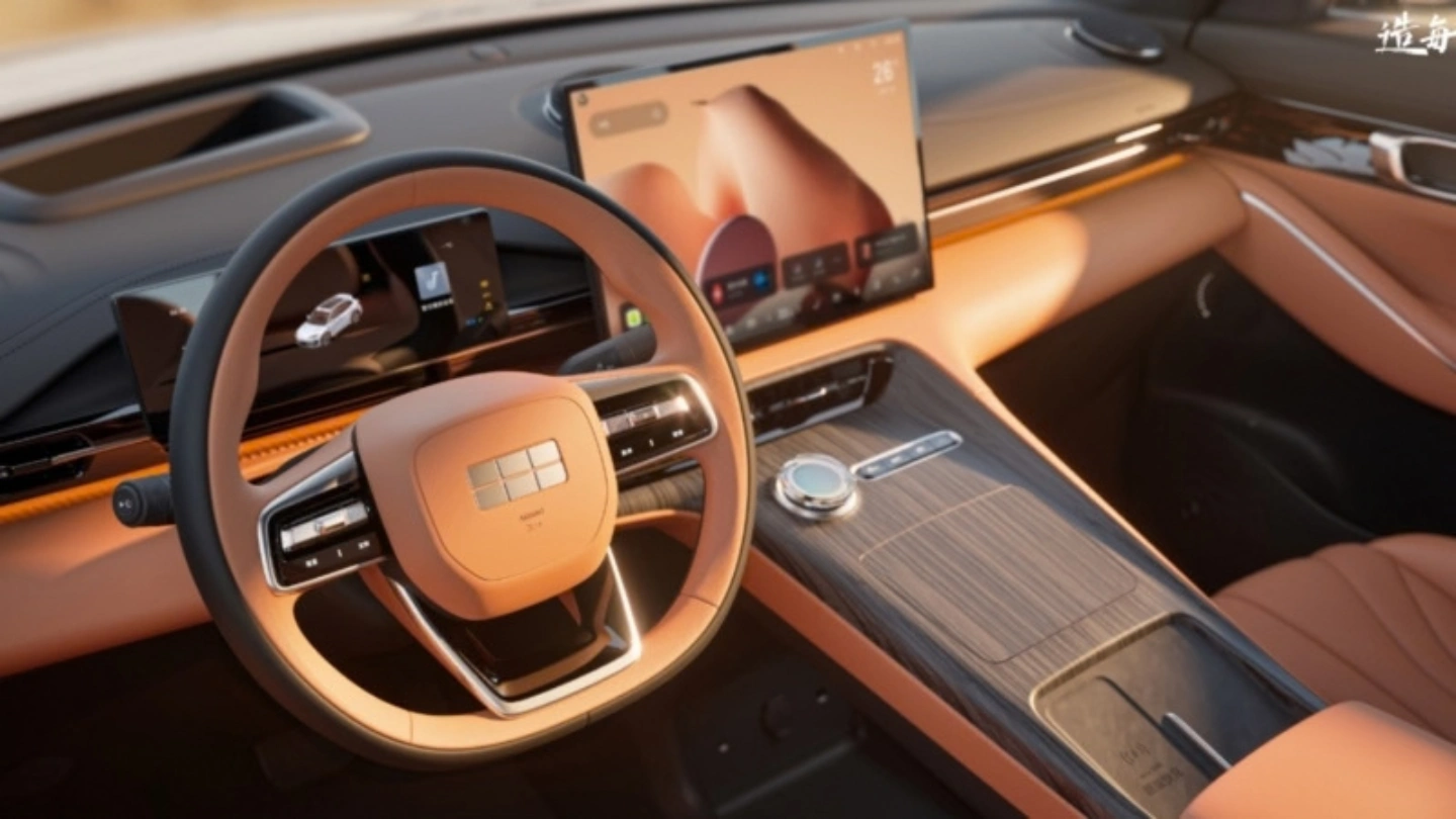 2027 Geely EX5 SUV China interior cockpit