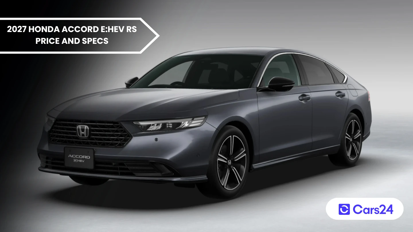 2027 Honda Accord eHEV RS price and specs for Australia banner
