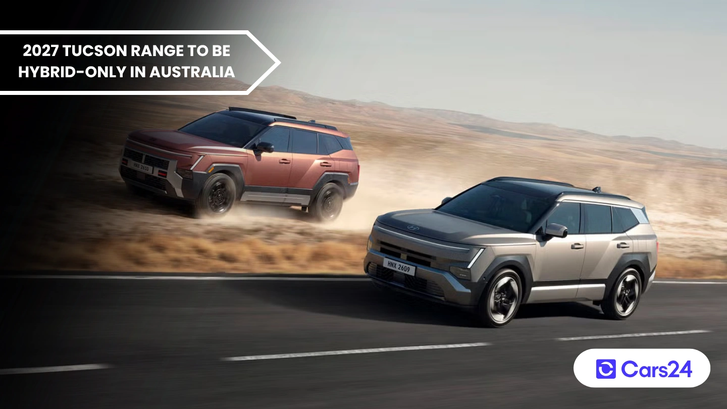 2027 Hyundai Tucson range to be hybrid-only in Australia banner