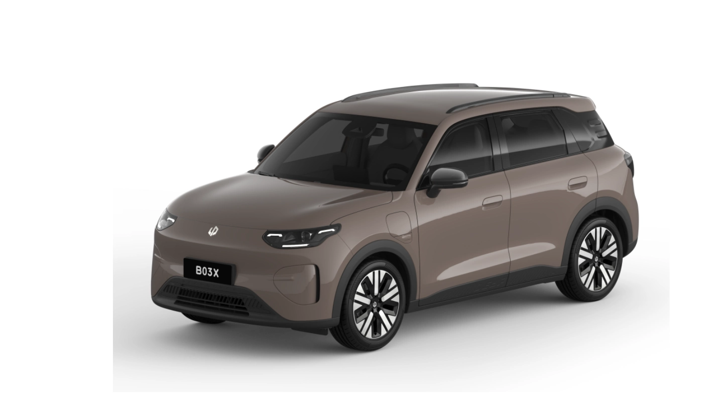 2027 Leapmotor B03X electric SUV exterior front side