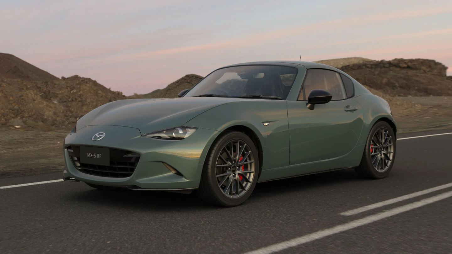 2027 Mazda MX-5 RF GT RS exterior front