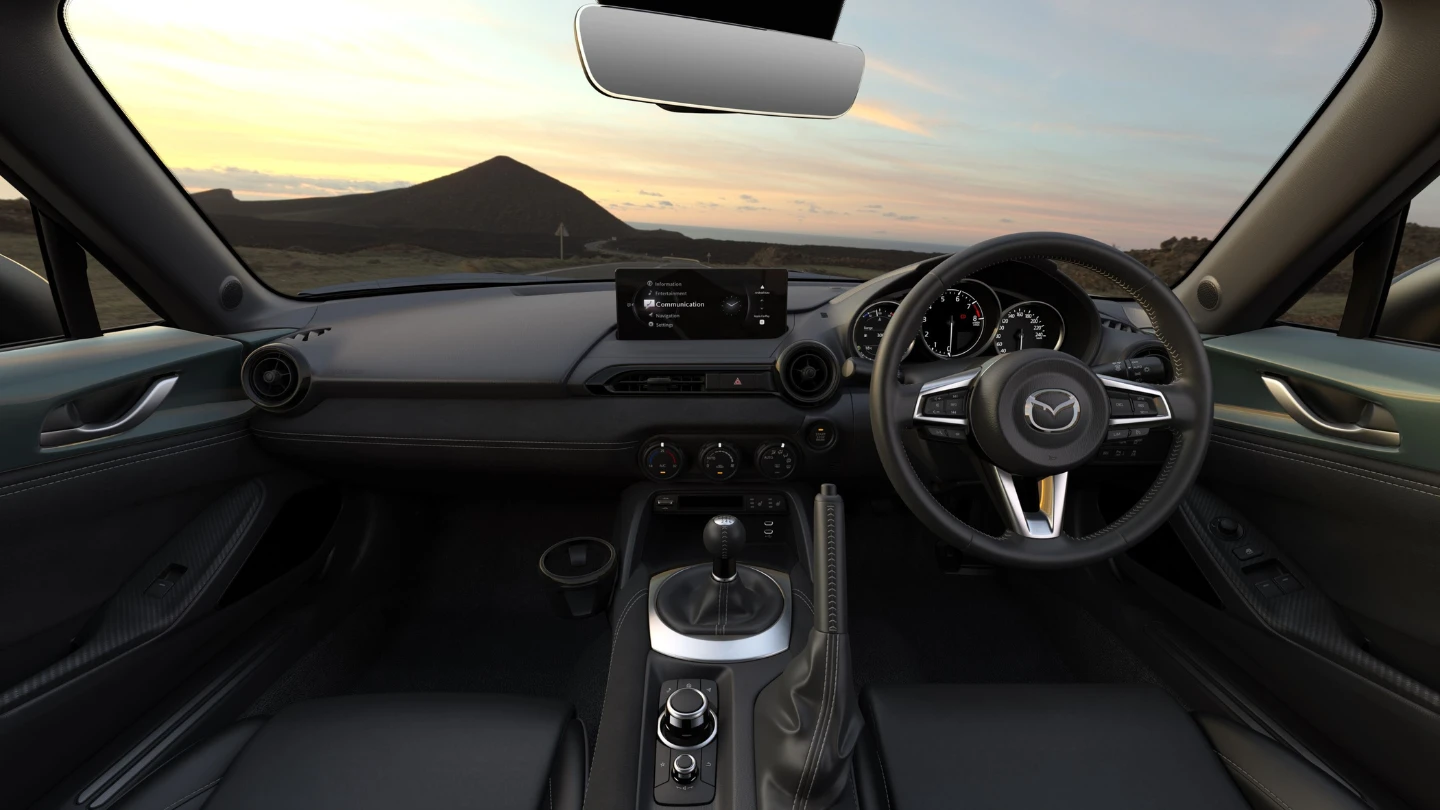 2027 Mazda MX-5 RF GT RS interior cockpit