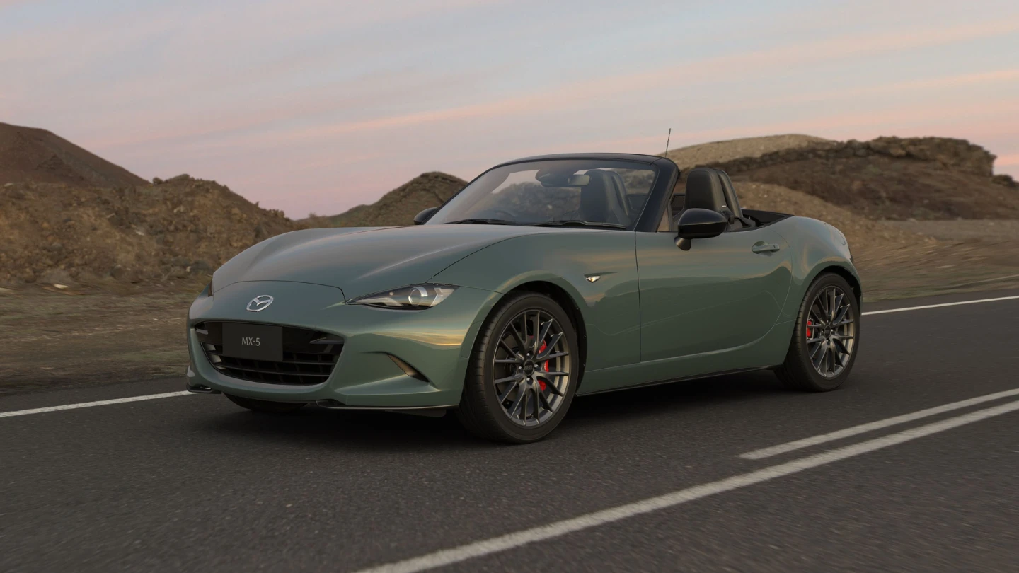 2027 Mazda MX-5 Roadster GT RS exterior front