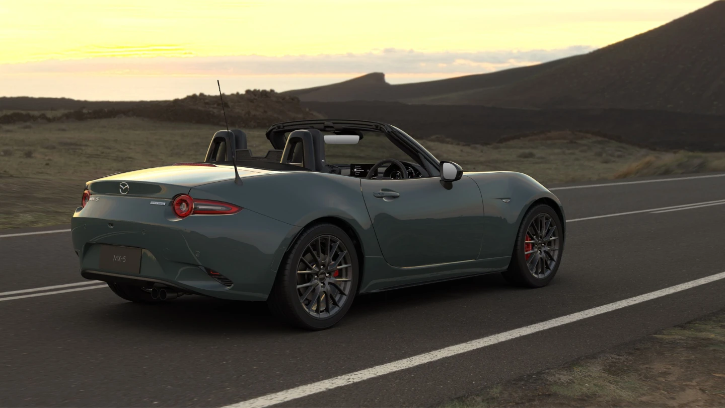2027 Mazda MX-5 Roadster GT RS exterior rear