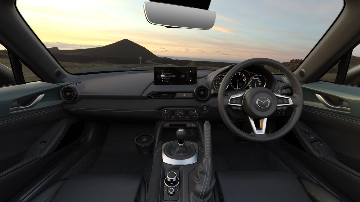 2027 Mazda MX-5 Roadster GT RS interior cockpit