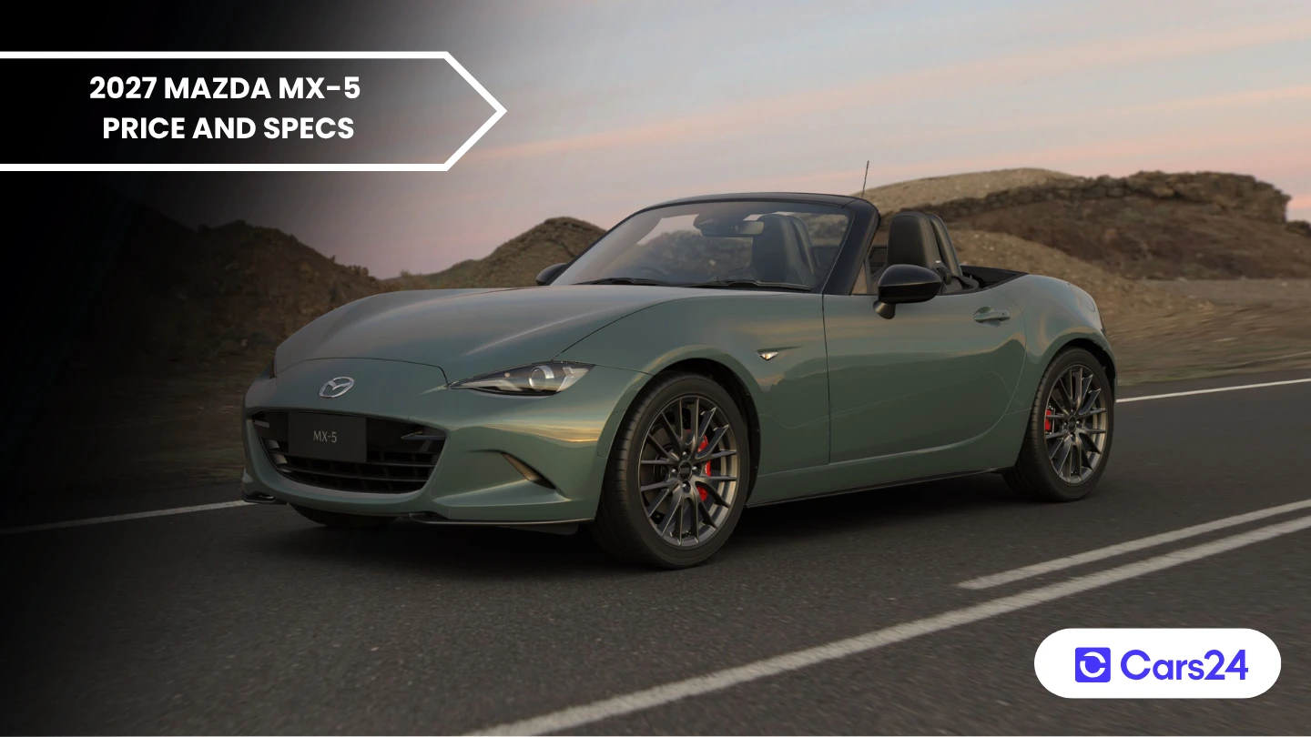 2027 Mazda MX-5 price and specs Minor refresh higher price banner