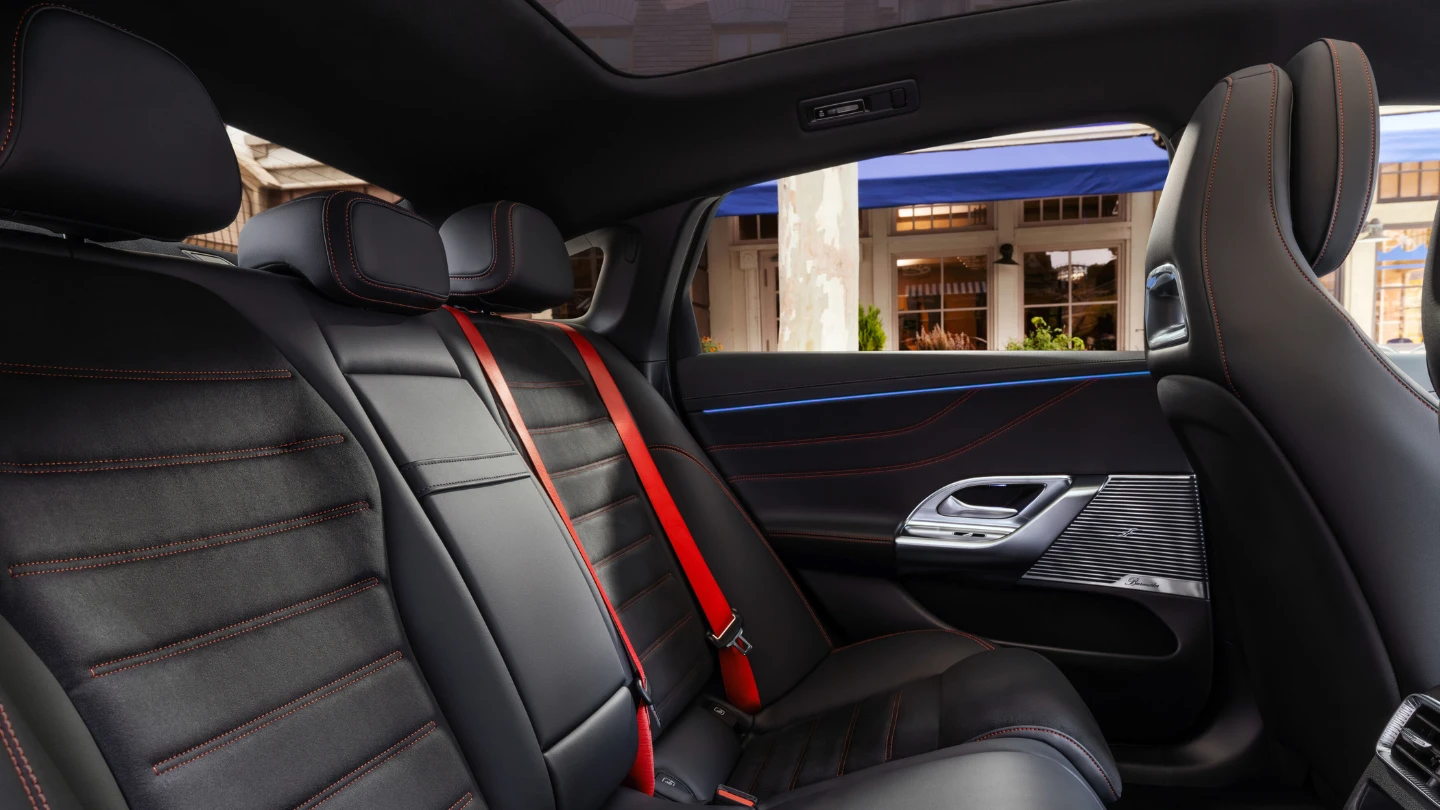 2027 Mercedes-Benz C-Class Electric interior rear seats