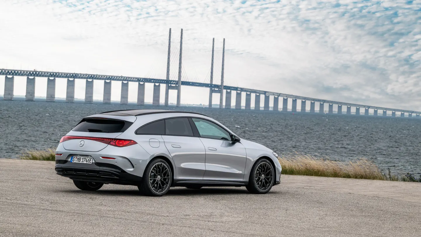 2027 Mercedes-Benz CLA Shooting Brake wagon exterior rear side