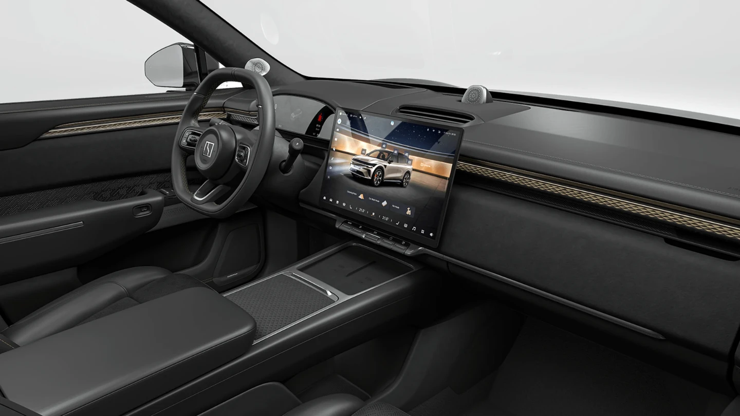2027 Zeekr 7X facelift overseas interior cockpit