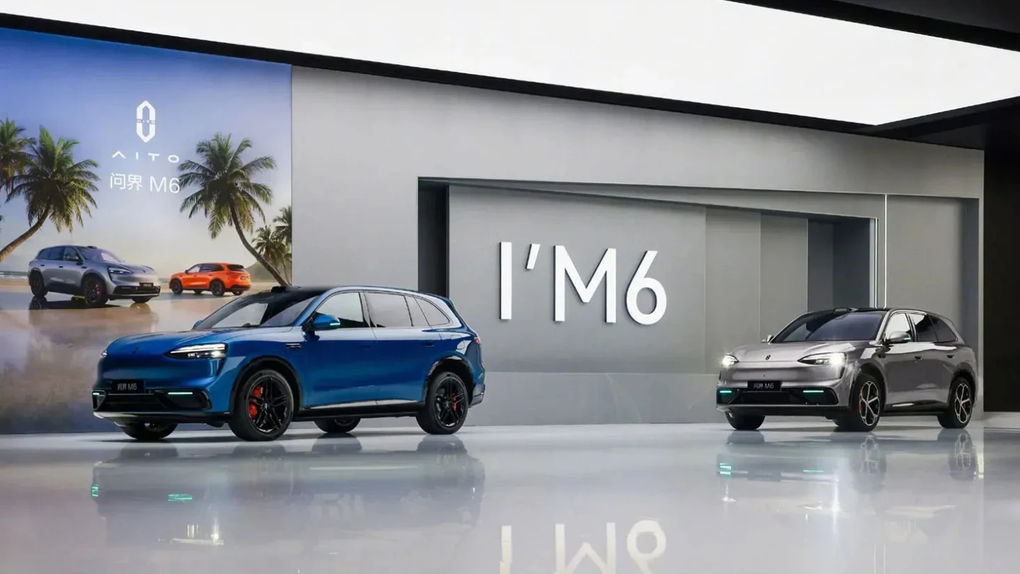Aito M6 mid to large SUV China