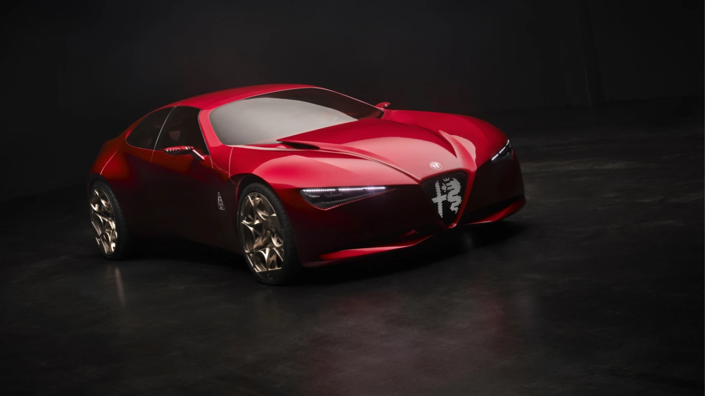 Alfa Romeo Cuorerosso Concept exterior front side