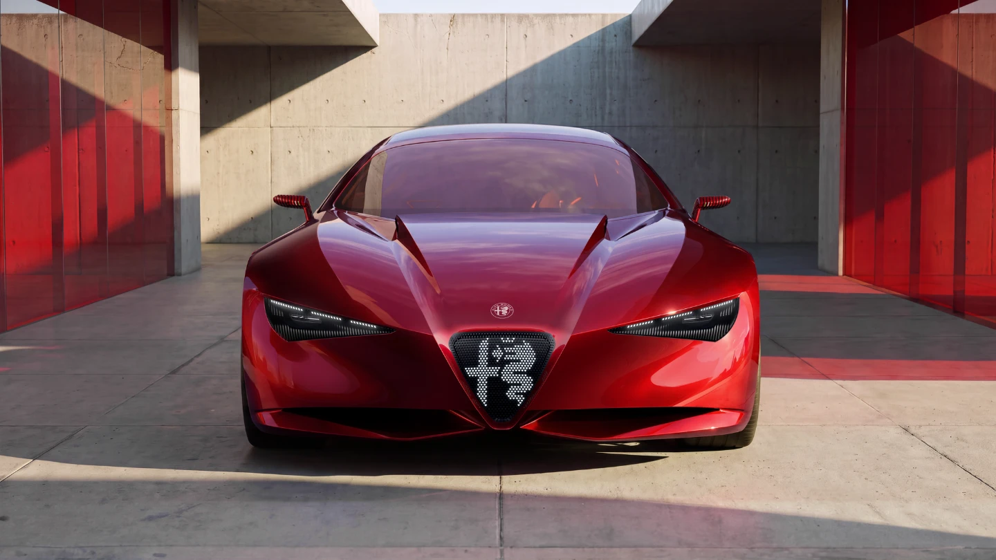 Alfa Romeo Cuorerosso Concept exterior front