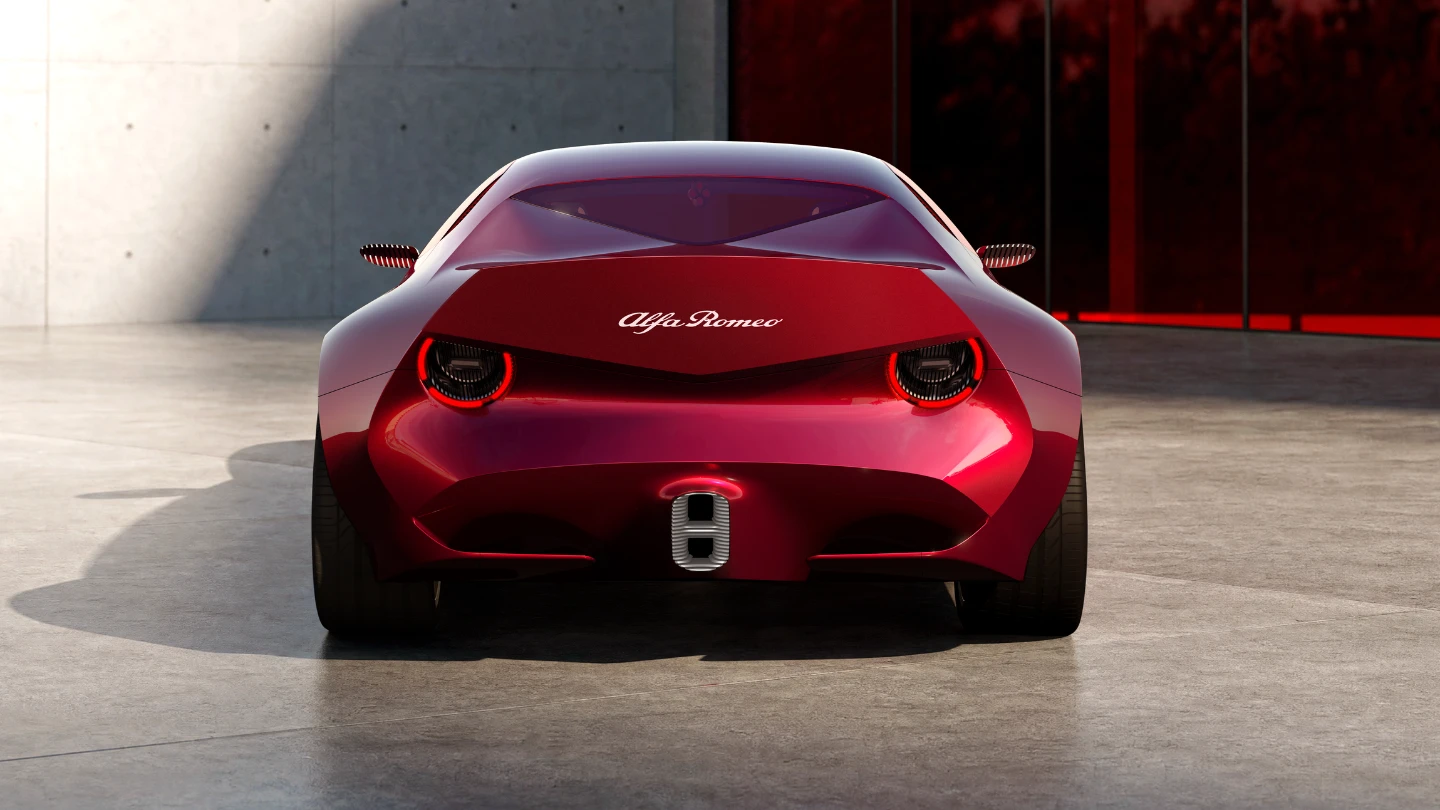 Alfa Romeo Cuorerosso Concept exterior rear