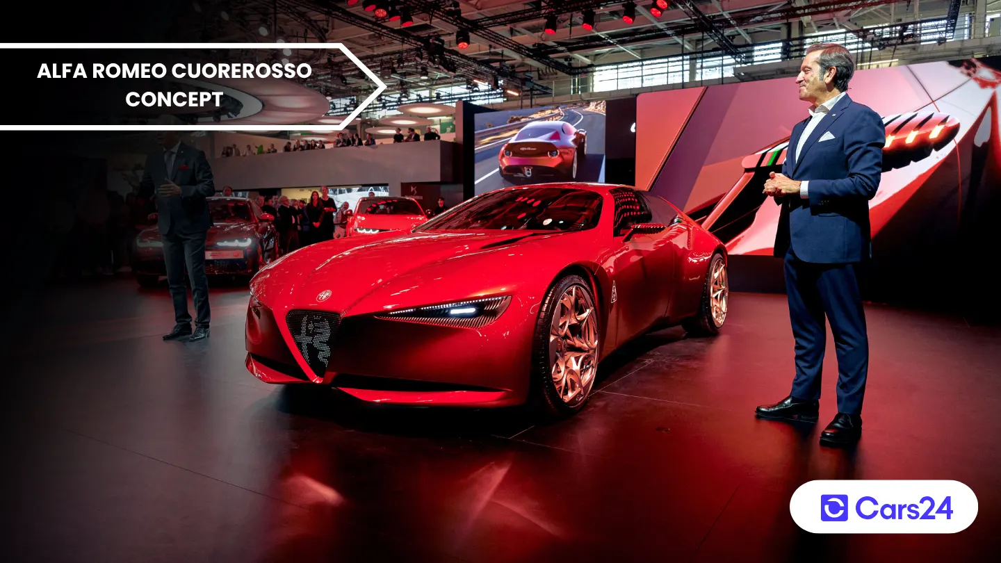 Alfa Romeo Cuorerosso Concept revealed at Paris Motor Show banner