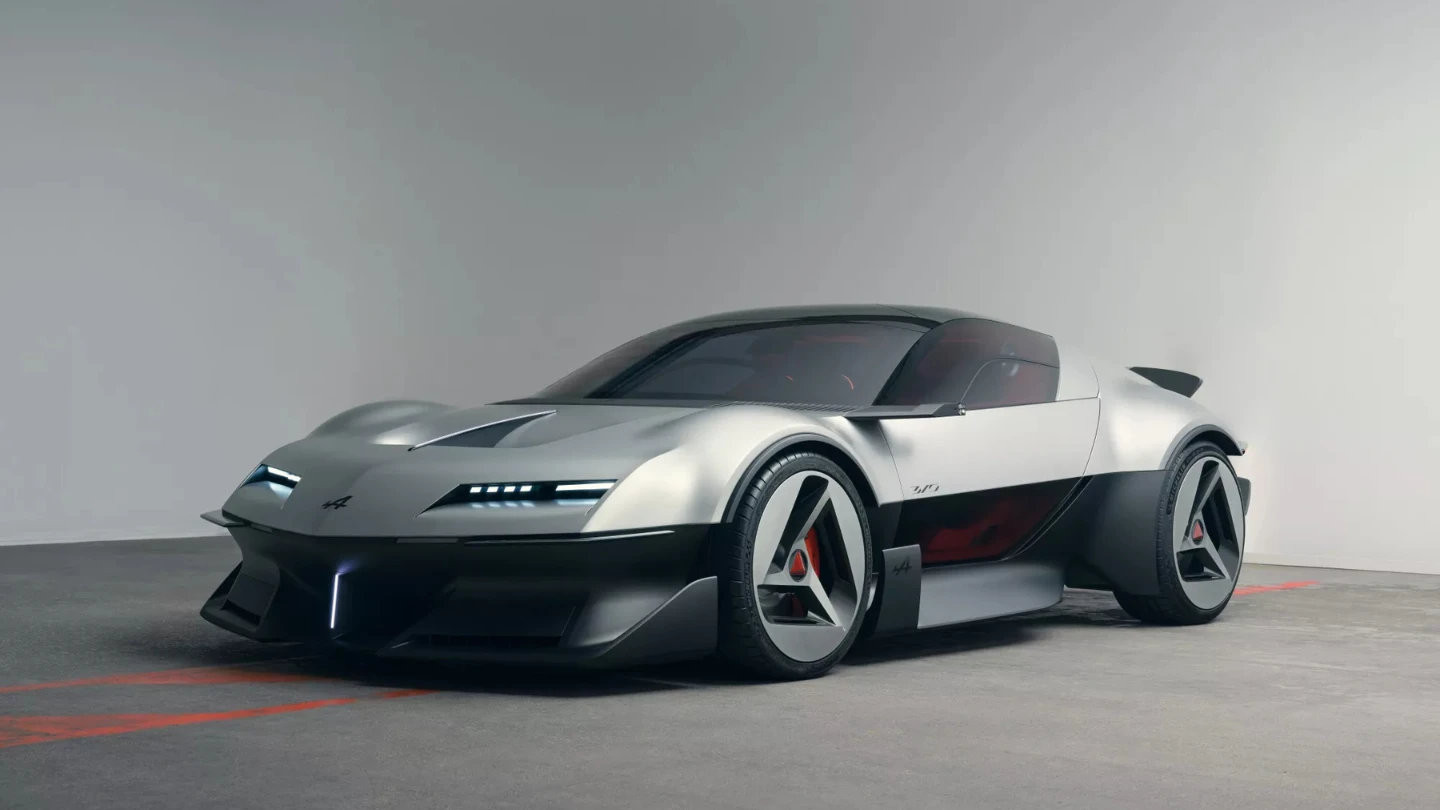 Alpine A310 Vision Concept exterior front side