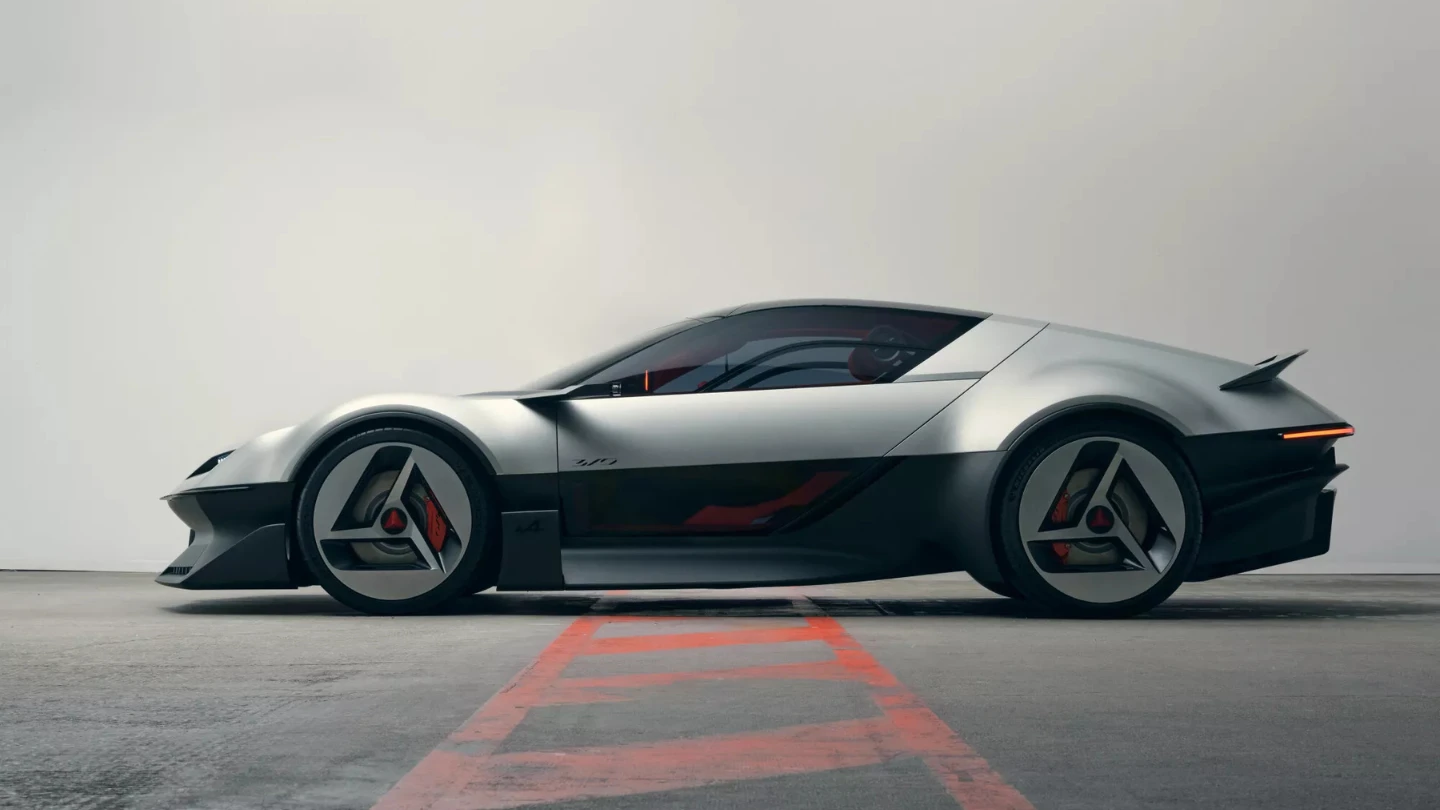 Alpine A310 Vision Concept exterior side