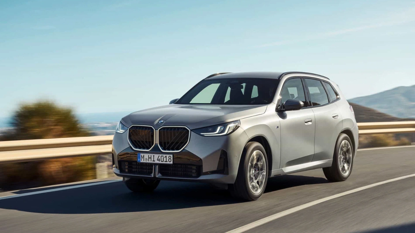 BMW X3 SUV with six cylinder diesel