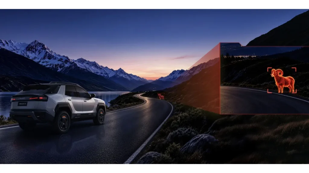 omoda x suv kangaroo detection