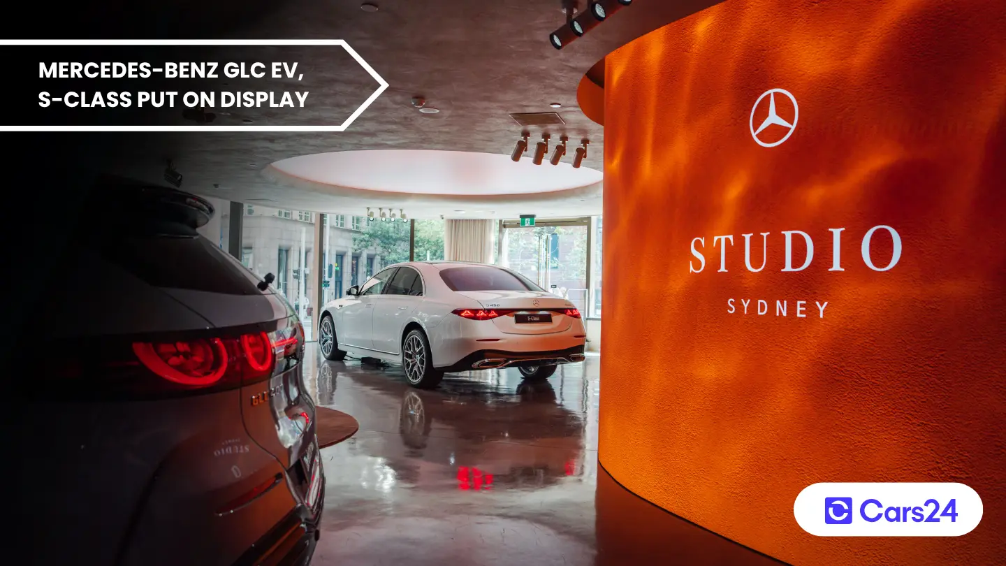 Mercedes-Benz GLC EV, S-Class on Display in Sydney