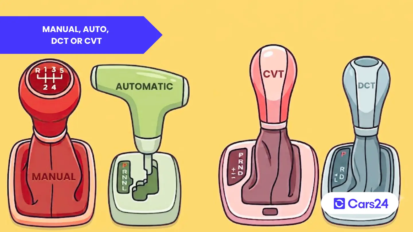 Manual, Auto, DCT or CVT