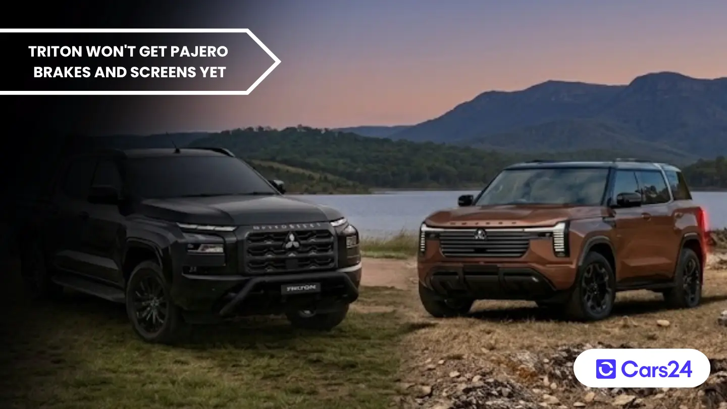 Mitsubishi Triton won't share the new Pajero's biggest upgrades