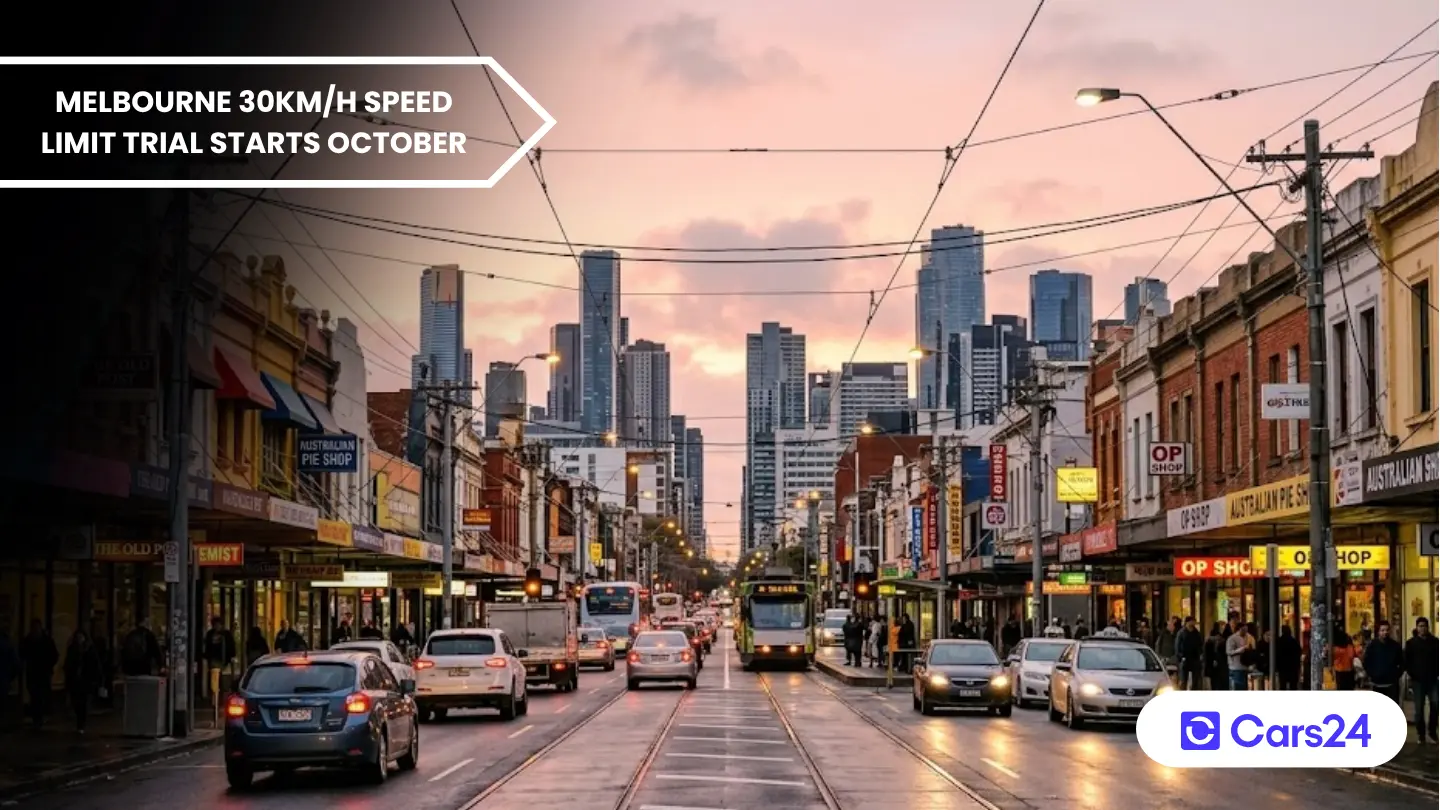 Melbourne 30km/h speed limit trial starts October