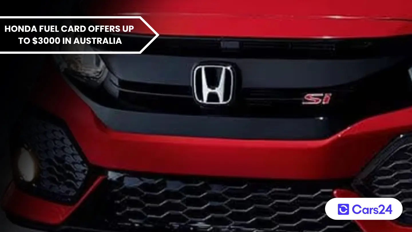 Honda offers up to $3000 in fuel cards