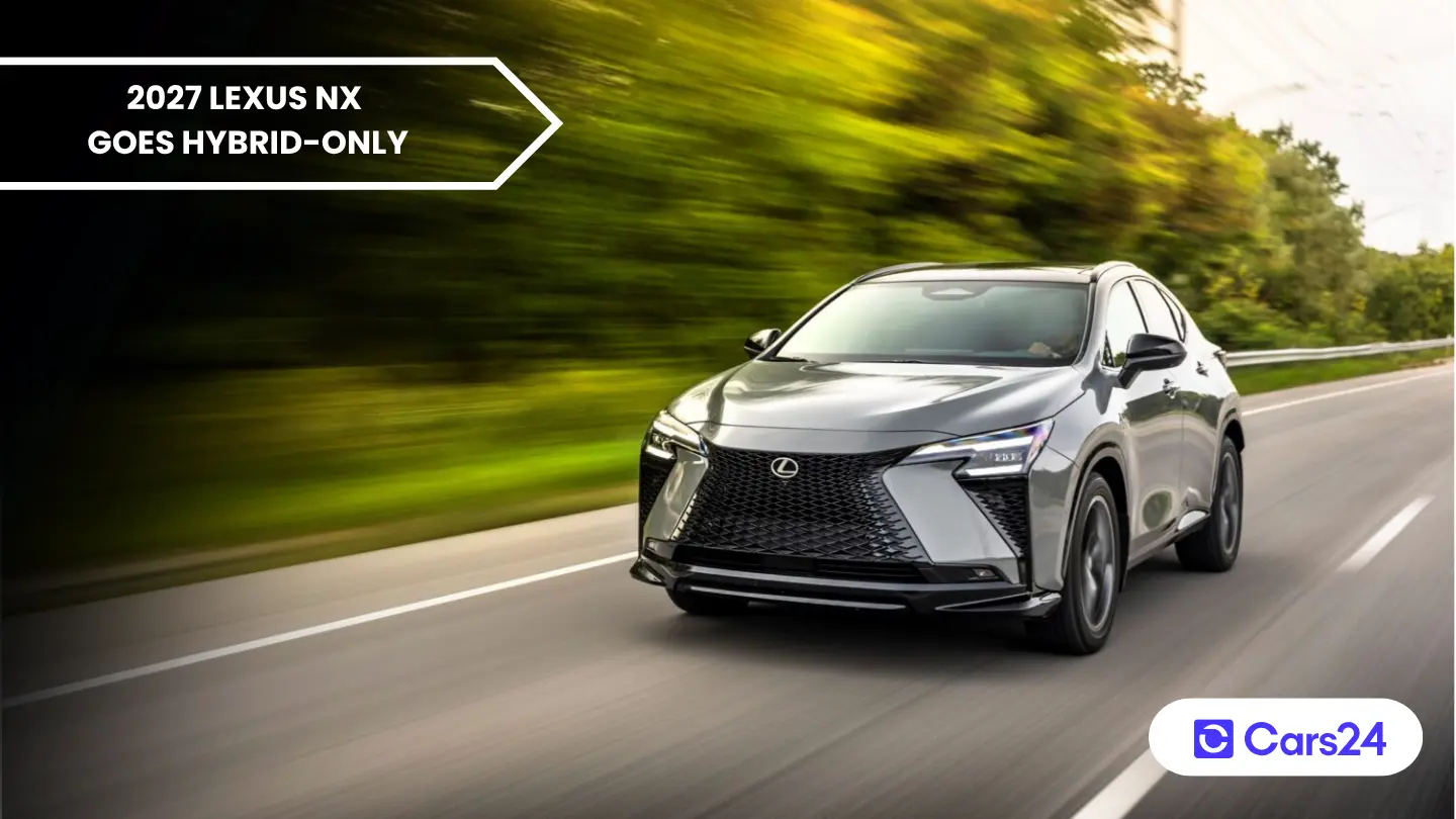 2027 Lexus NX goes hybrid-only