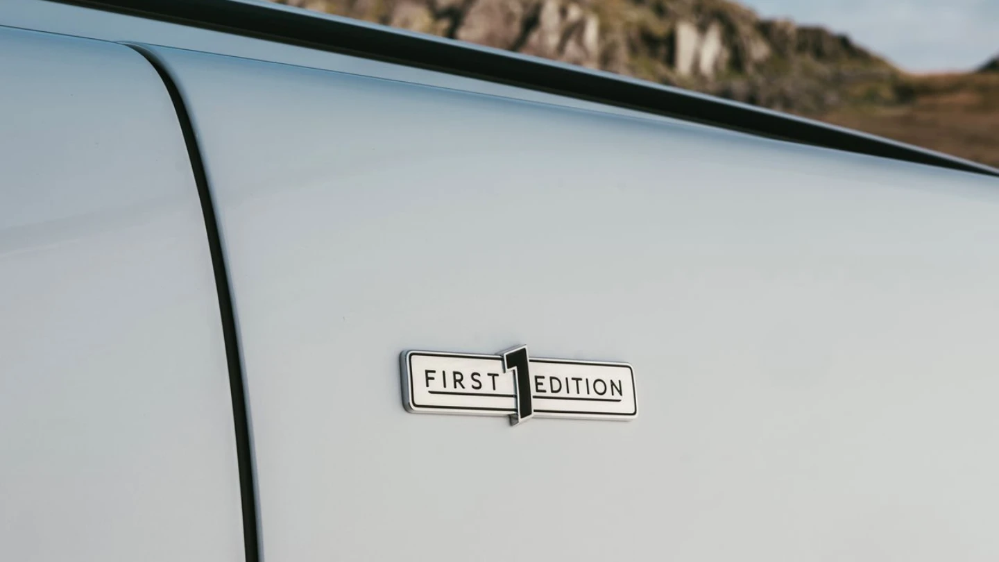 Bentley Torcal First Edition exterior first edition badge