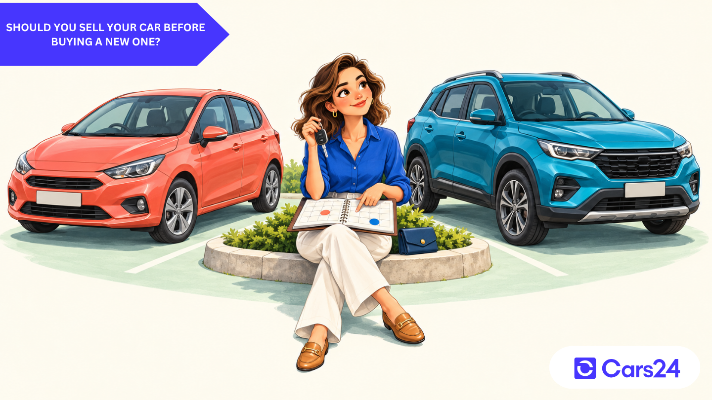 Buying before selling can