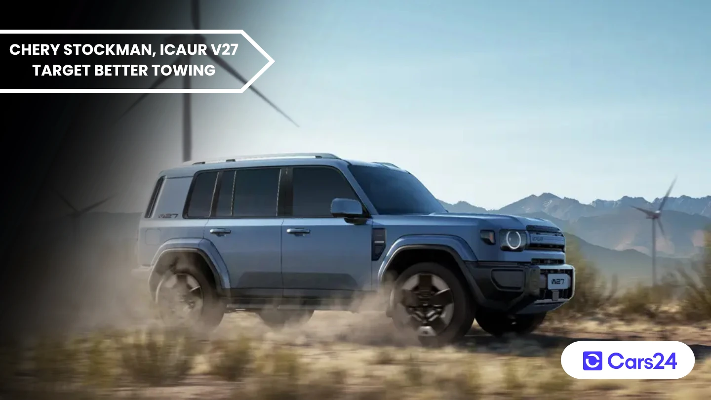 Chery Stockman iCaur V27 target better towing for AU launch banner