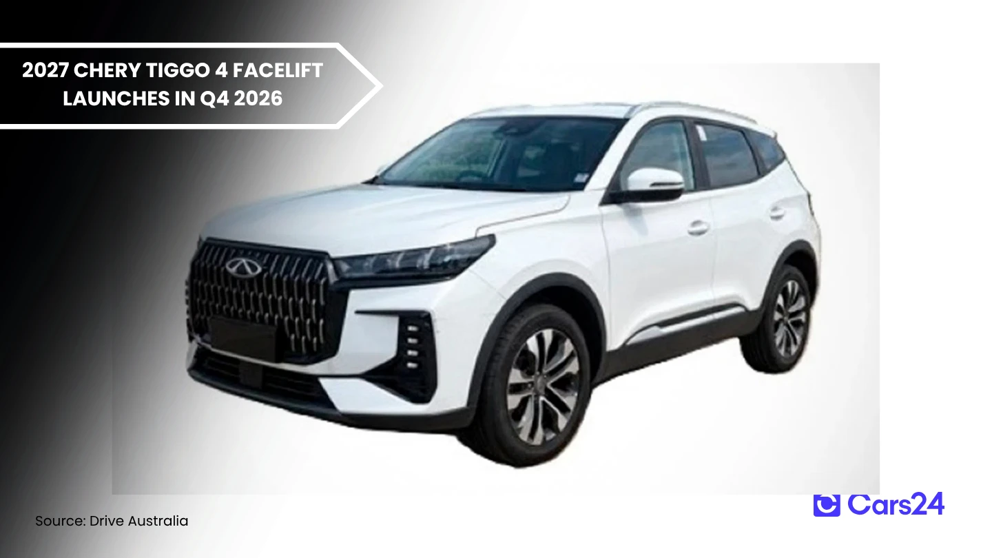 Chery Tiggo 4 facelift confirmed for late 2026 Aussie launch banner