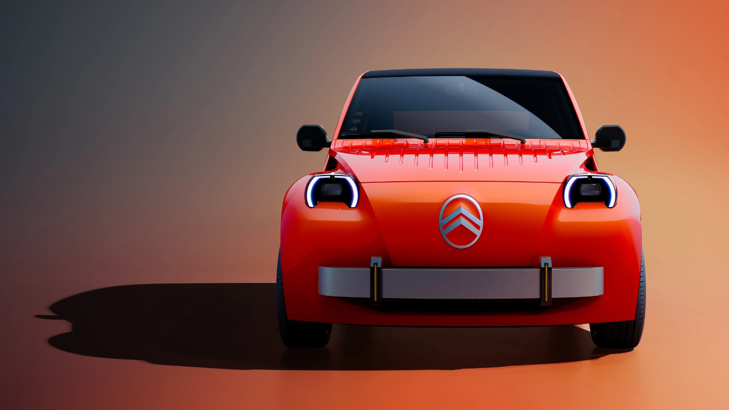 Citroen 2CV EV Concept exterior front