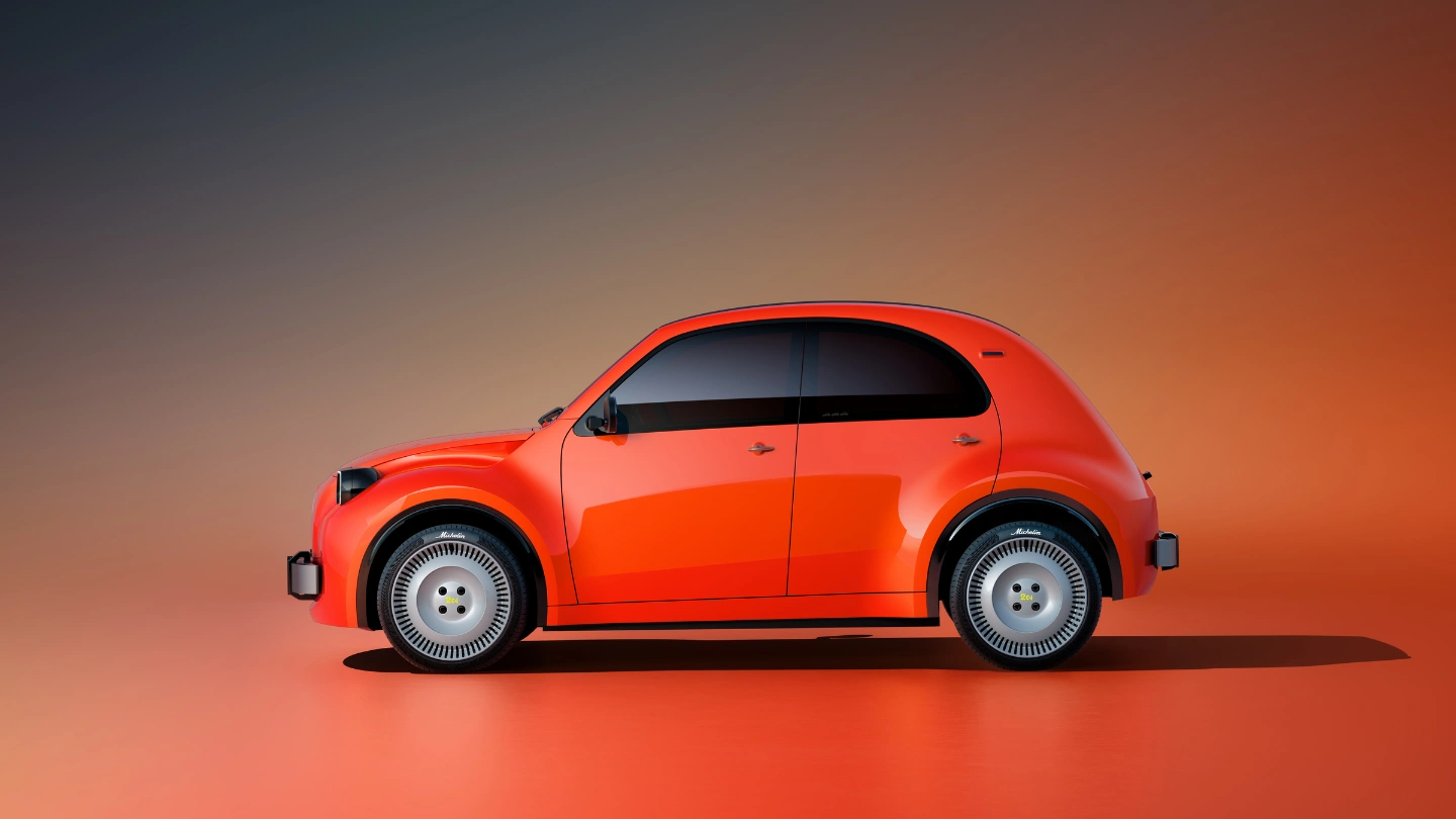 Citroen 2CV EV Concept exterior side