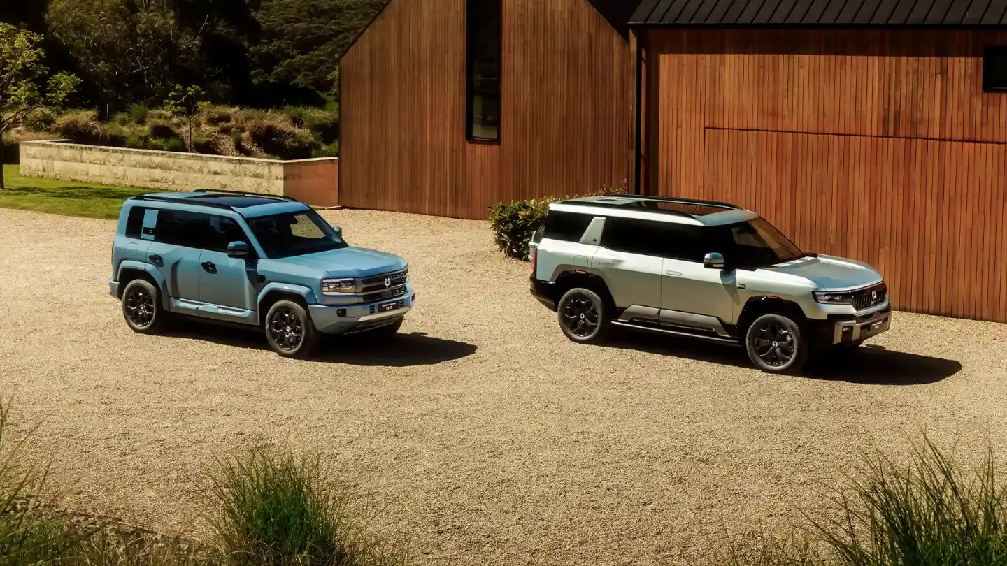 Denza B5 and B8 SUVs