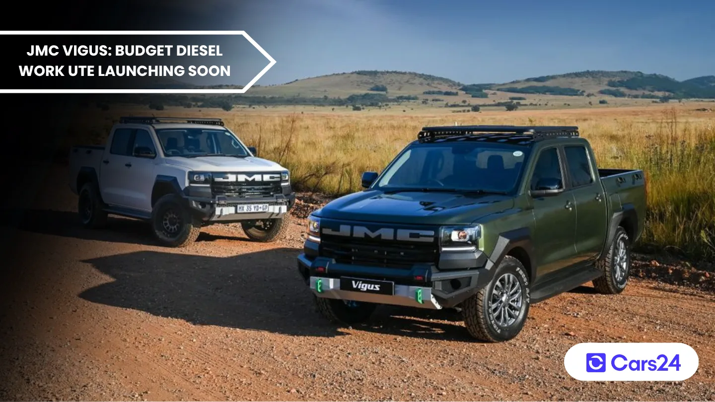 JMC Vigus Budget diesel work ute to arrive in Australia banner