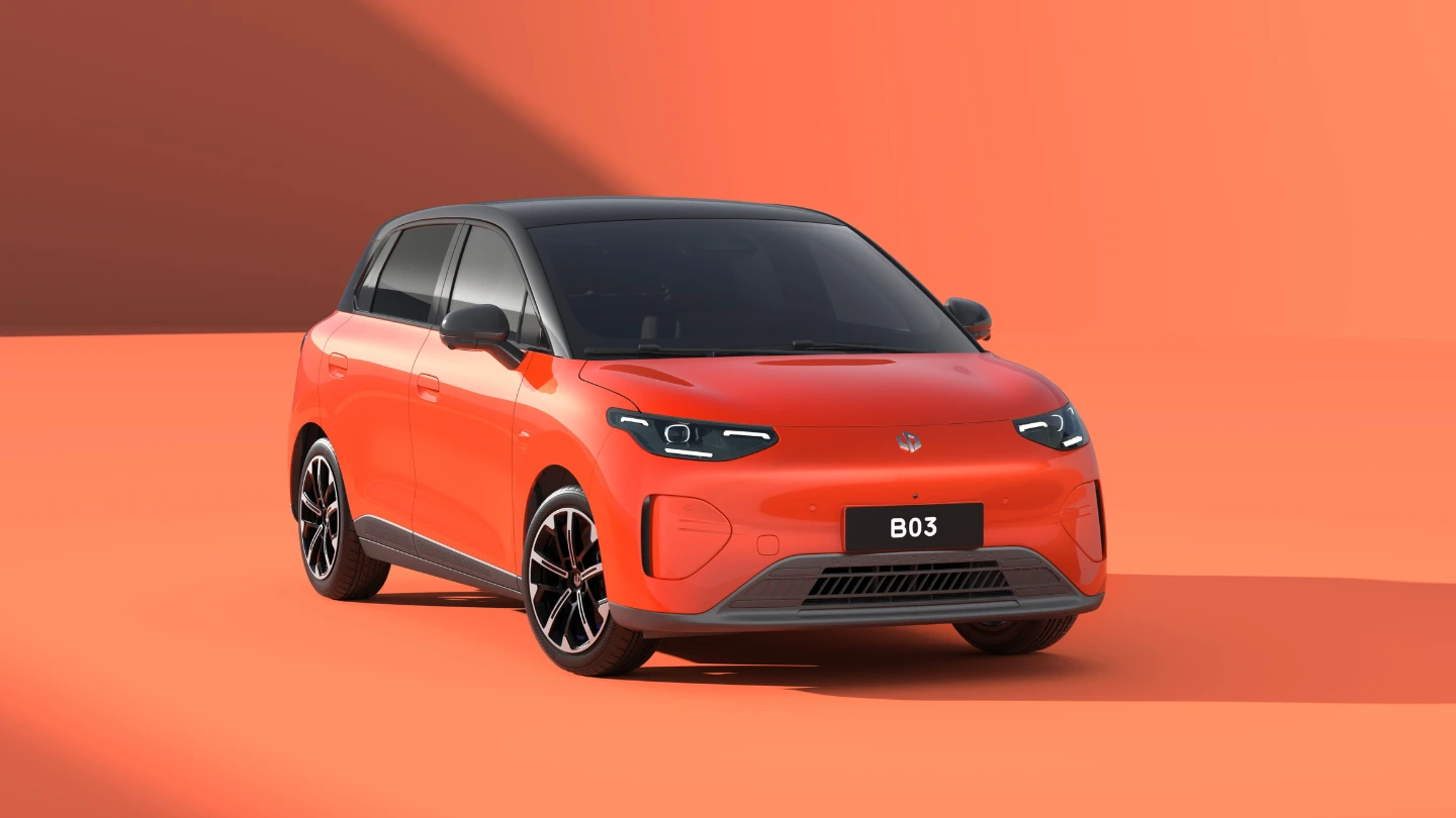 Leapmotor B03 EV exterior front side