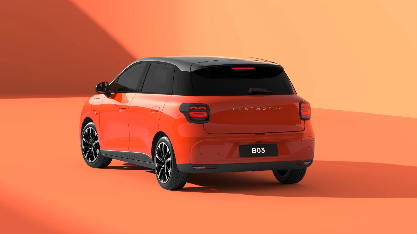 Leapmotor B03 EV exterior rear side