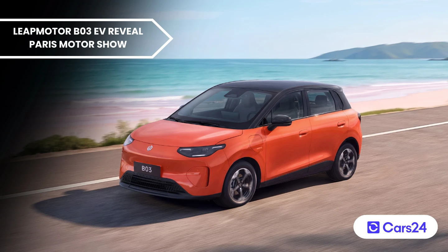Leapmotor B03 EV revealed at the 2026 Paris Motor Show banner
