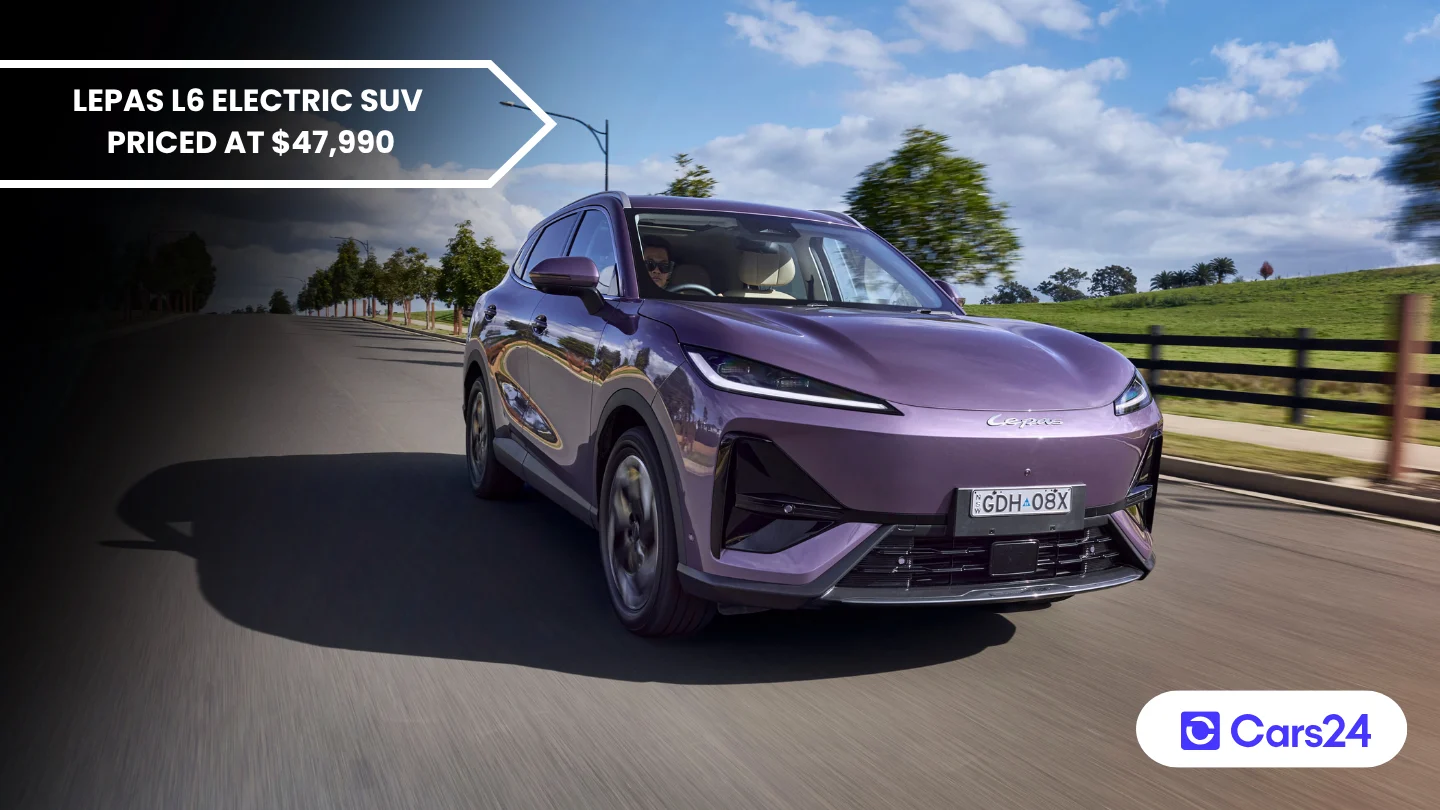 Lepas L6 electric SUV priced at $47,990 in Australia banner