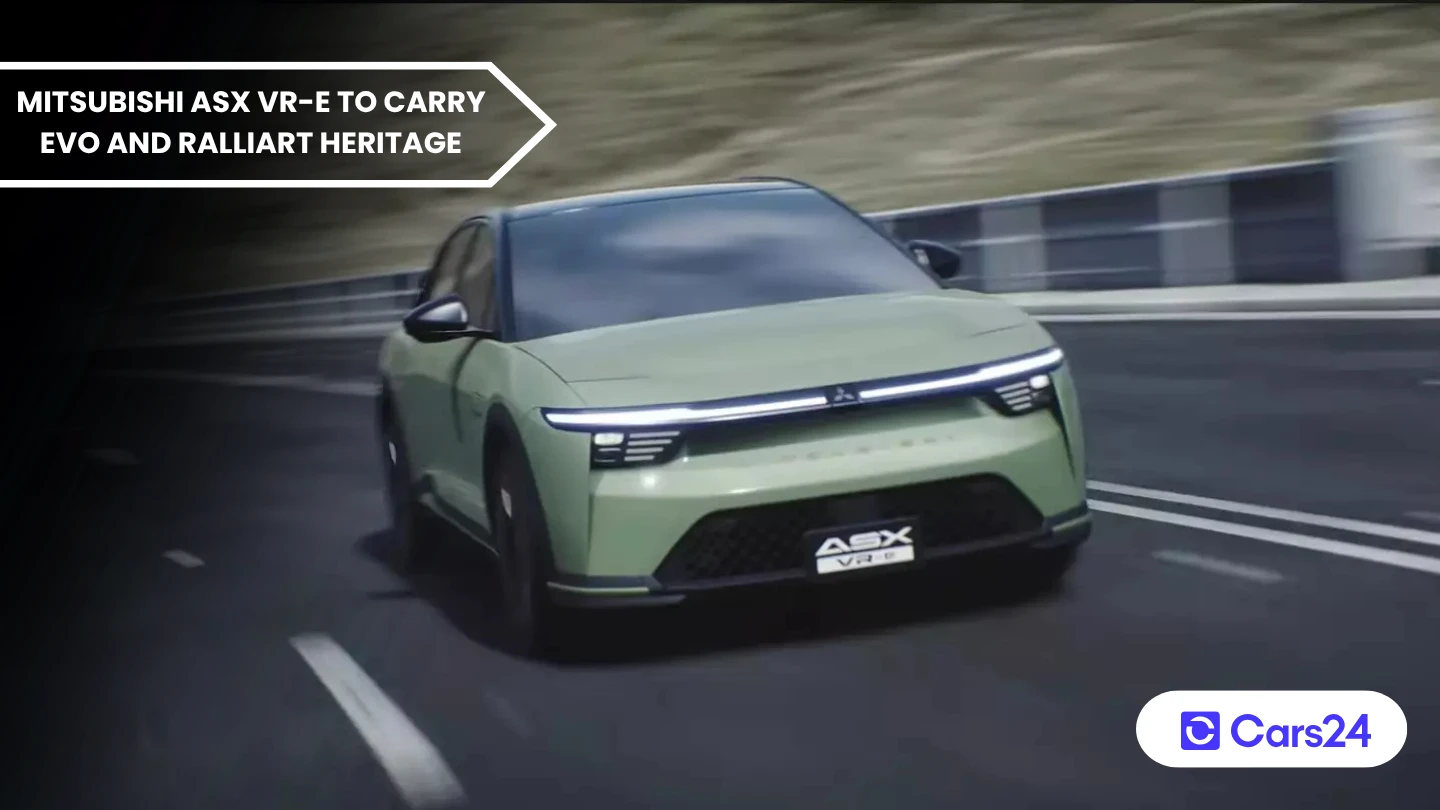 Mitsubishi ASX VR-e to carry Lancer Evo and Ralliart heritage banner