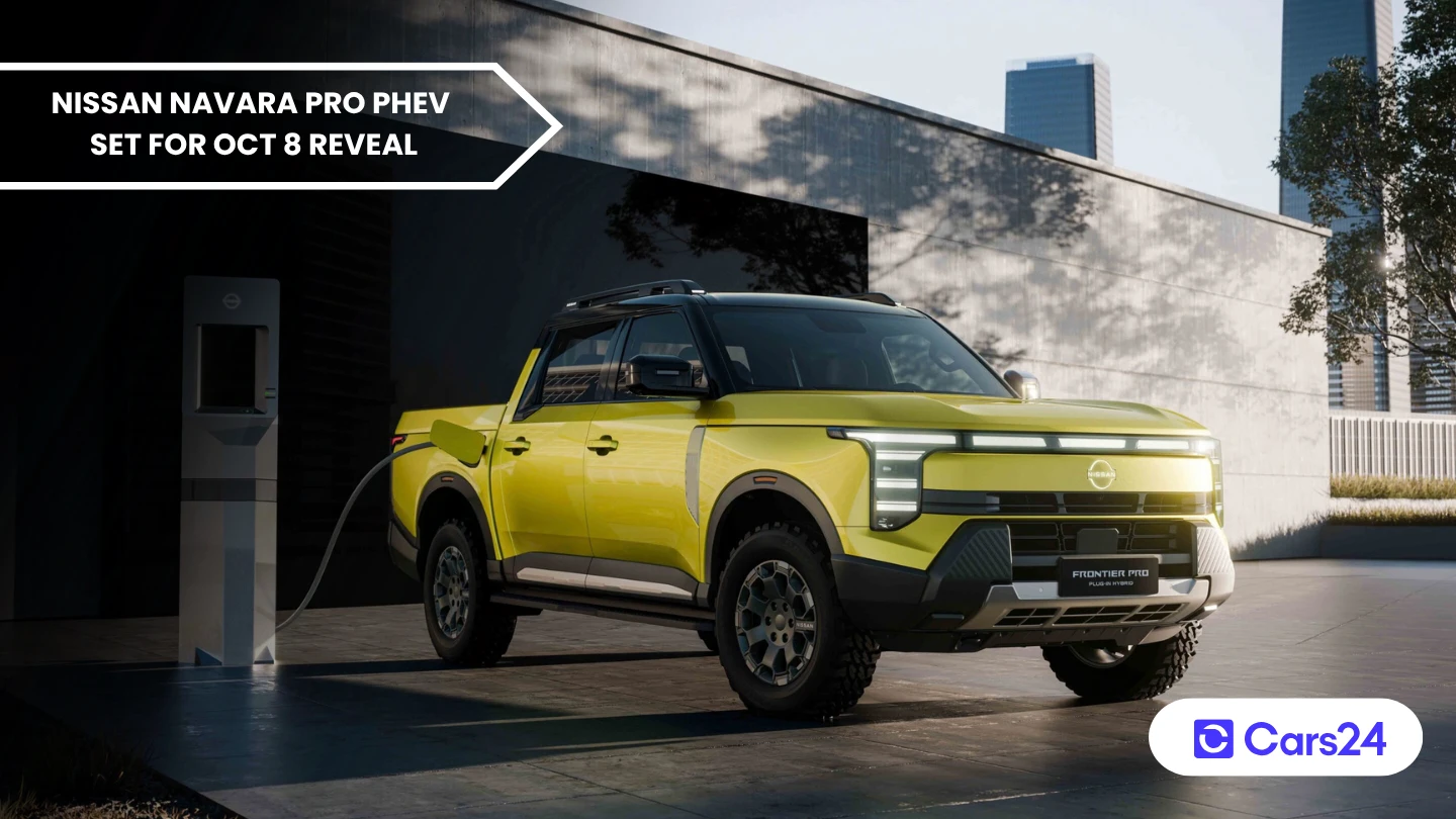 Nissan Navara Pro PHEV ute set for Oct 8 Australian reveal banner