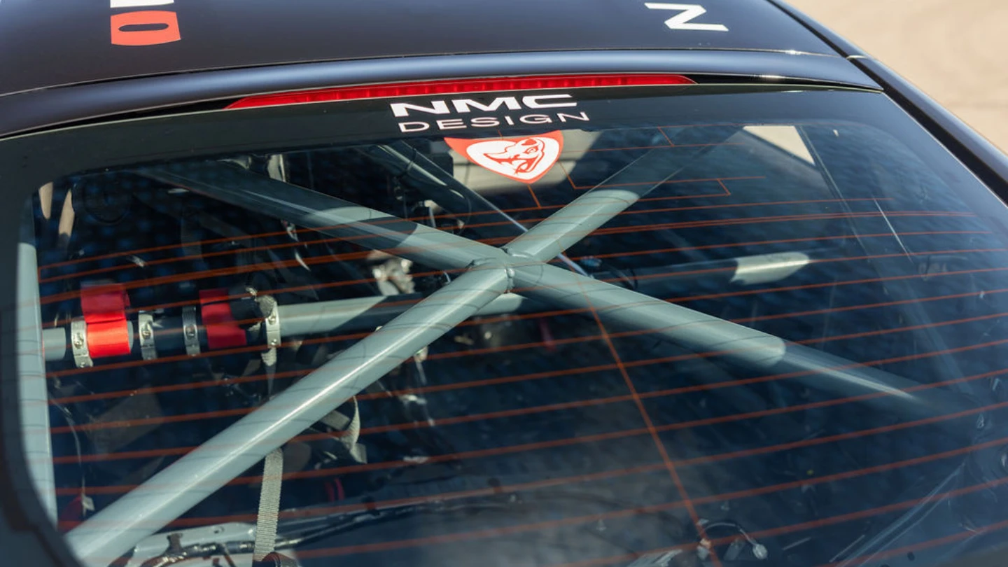 Nissan Project NAT2 SCCA Touring 2 Z exterior rear windscreen
