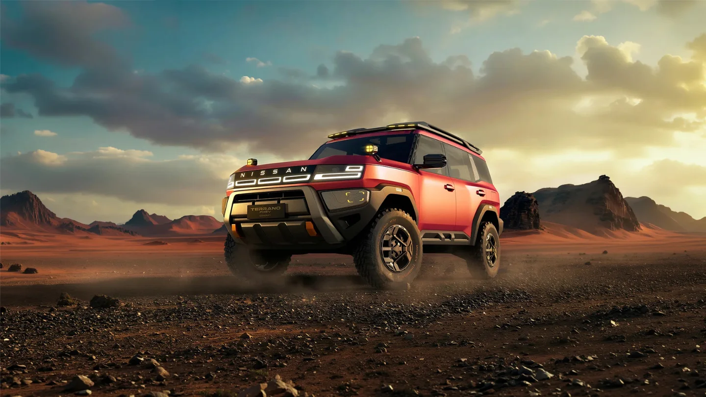 Nissan Terrano PHEV off road SUV concept