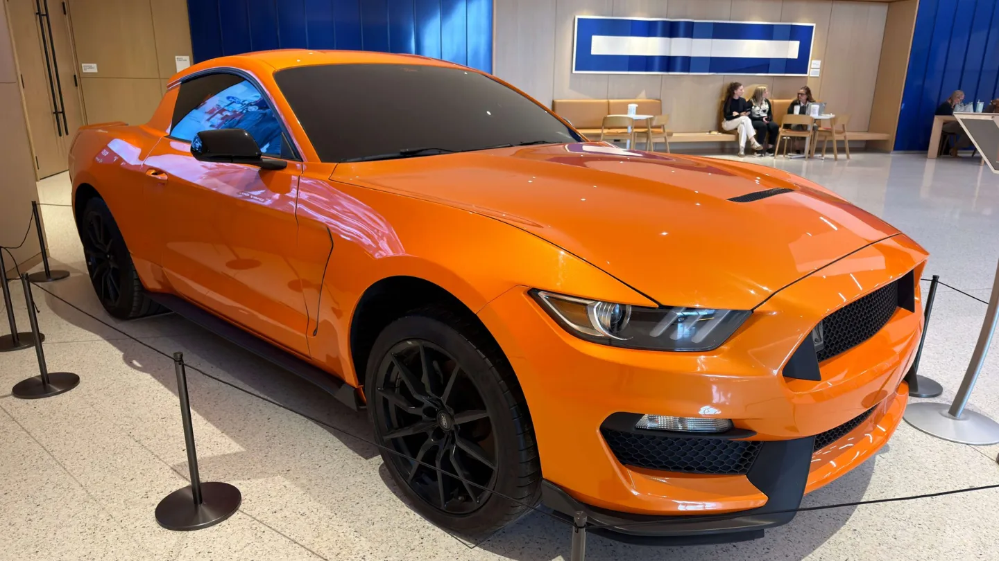 One off Ford Mustang ute concept heritage model exterior front