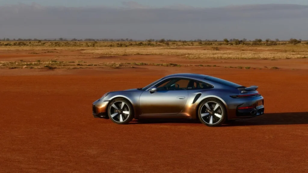 One-off Porsche 911 Turbo S Land Down Under exterior side